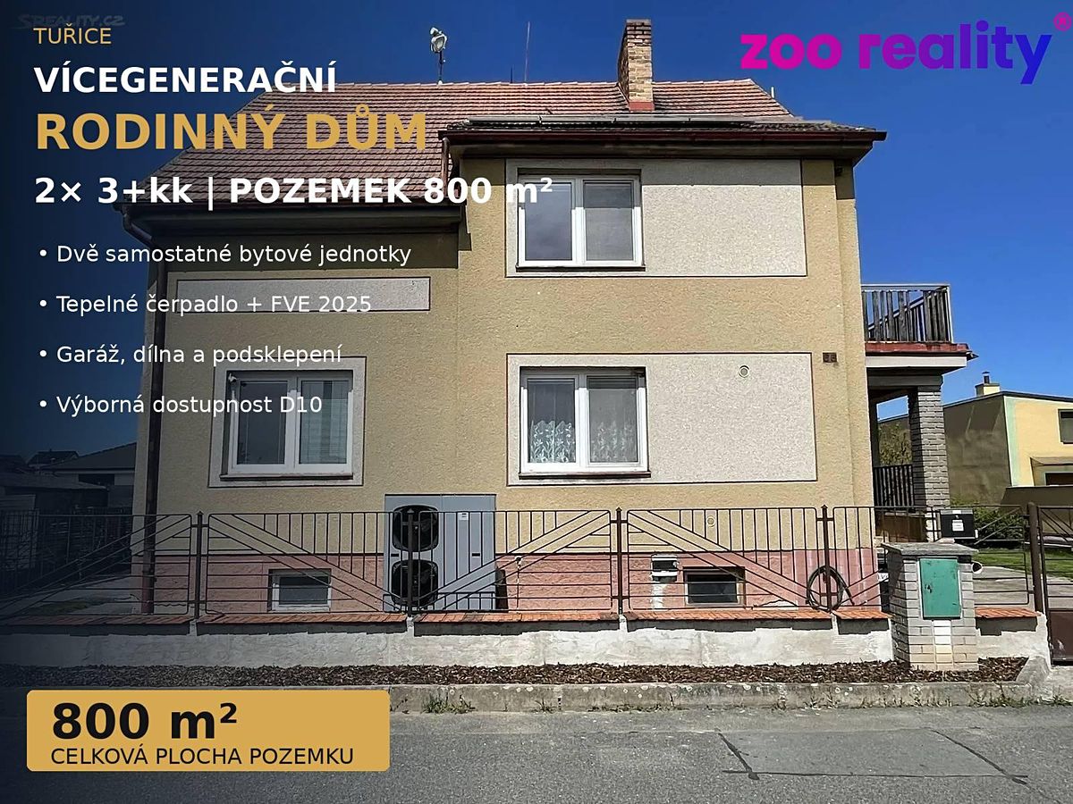 Prodej rodinného domu 228 m², pozemek 800 m²